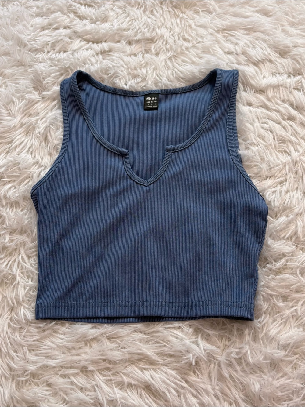 🍟amazon blue tank top small